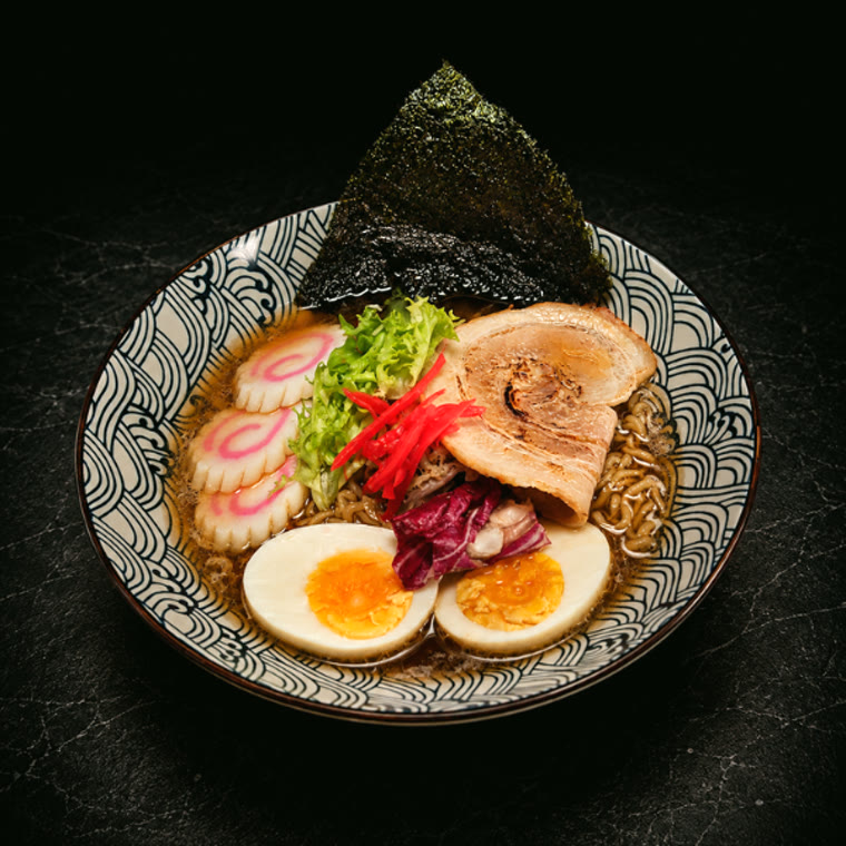 Ramen au porc et œuf