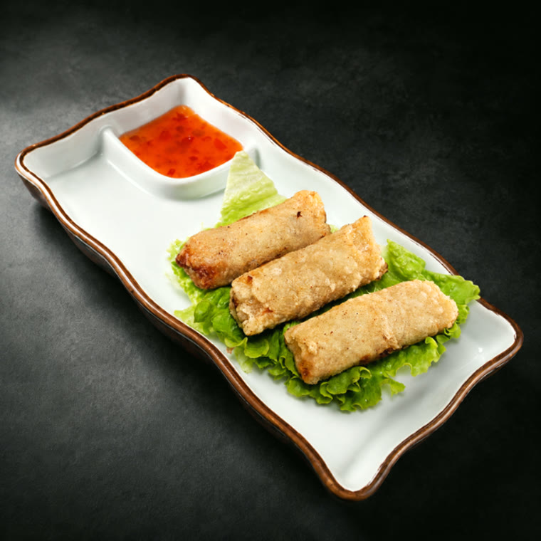 Rouleaux de printemps frits