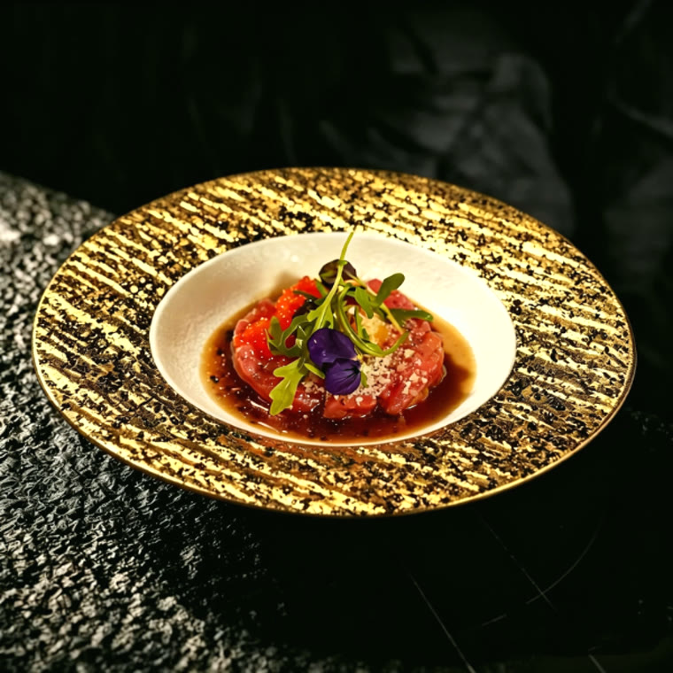 Tartare de thon au ponzu
