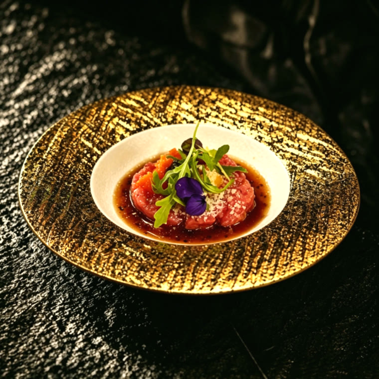 Tartare de thon au ponzu