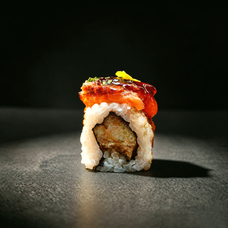 Maki tempura & saumon
